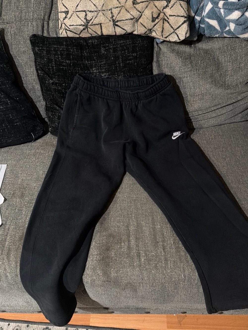 Black Nike Sweatpants, Size Medium, Good Condition, Quick Shipping